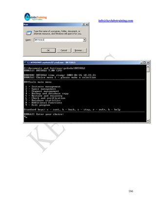 info@keylabstraining.com




                    166
 