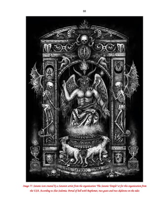 SatanArt No. 1 Album theme: Classic image of Satan-Baphomet and ...