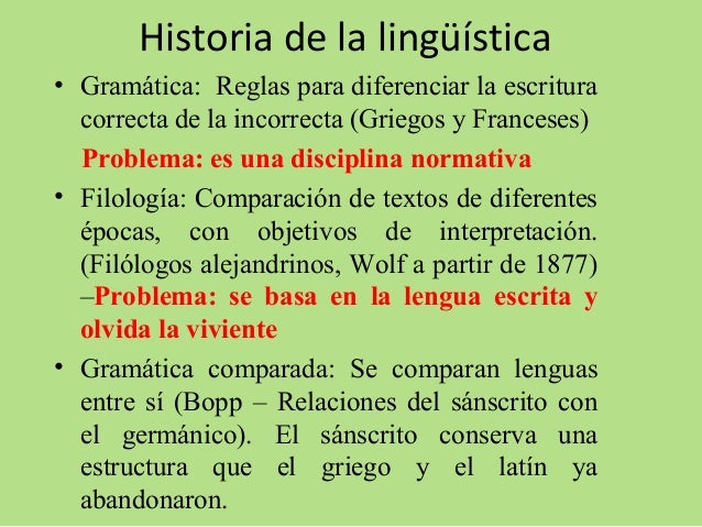 Historia De La Lingstica Virtuniversidad Com