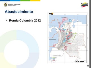 Abastecimiento

• Ronda Colombia 2012




                        14
 