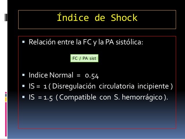 1 shock hemorrágico