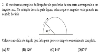 Simulado prova brasil