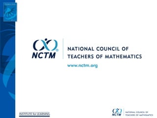 INSTITUTE for LEARNING
 