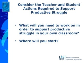 1-Slides-HS-Ziegler NCTM 11-12 Grade pattern task | PPTX
