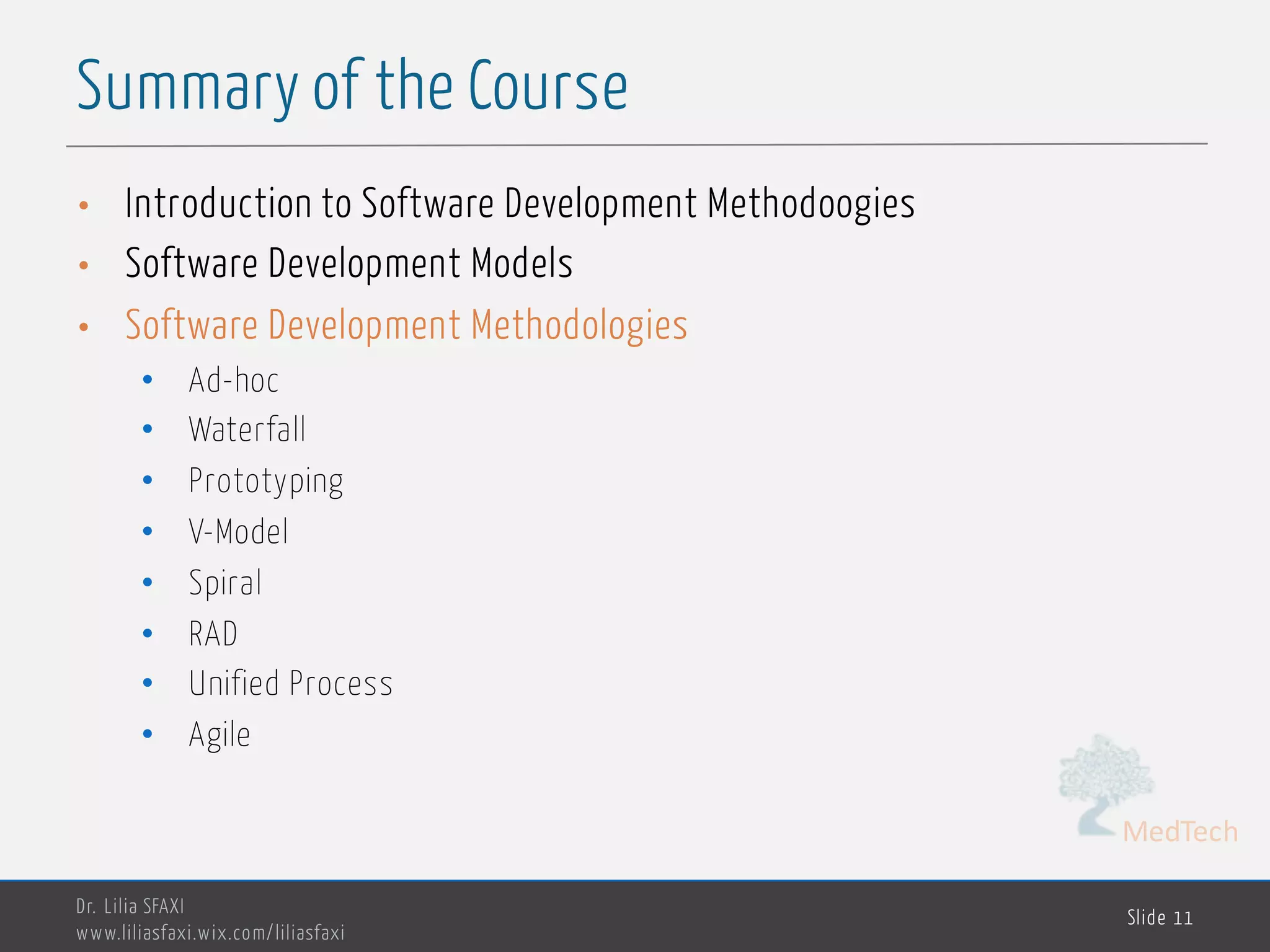 Software Engineering - chp1- software dev methodologies | PPT