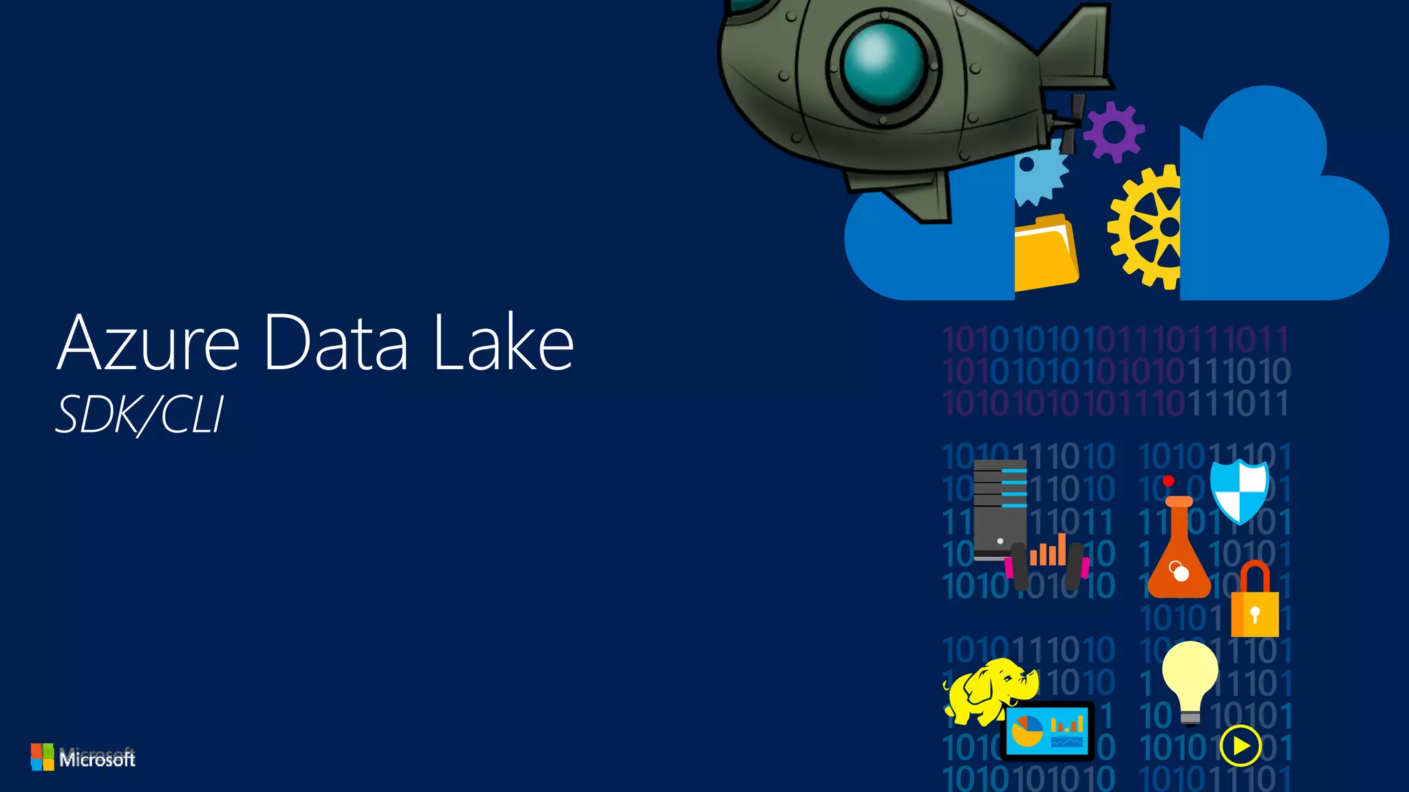 Azure Data Lake
SDK/CLI
 