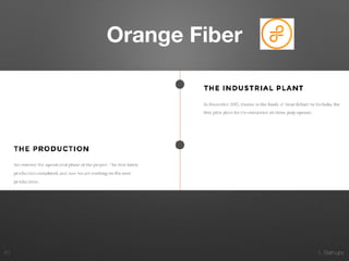 1. Start-ups61
Orange Fiber
 
