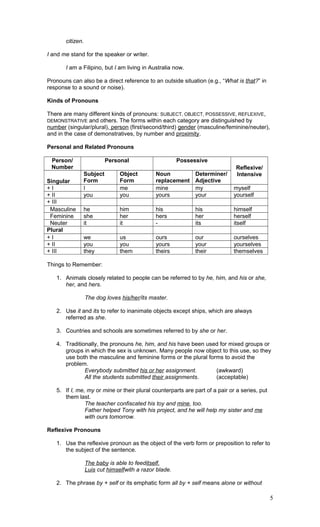 Structure-Of-Englısh basic Sentence Patterns | PDF