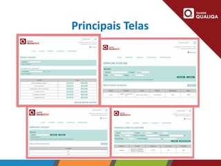 Principais Telas
 
