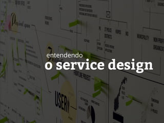o service design
entendendo
 