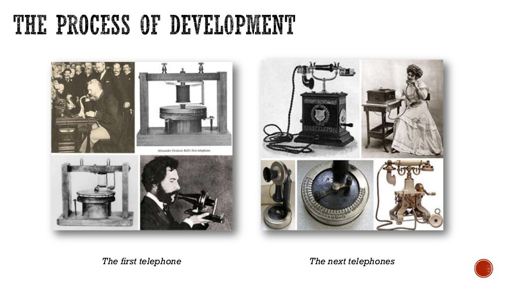 The inventions of telegraph and telephone