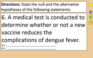 Statistics and Probability Testing Hypothesis.pptx