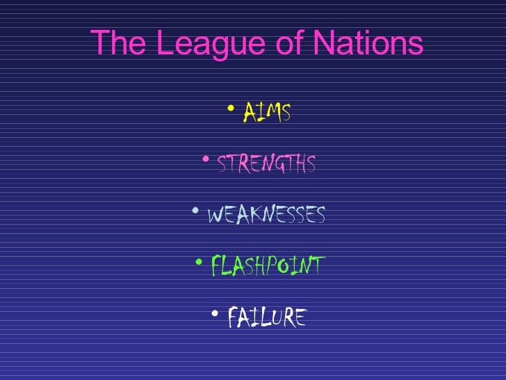 league of nations failure What is the main cause for failure of league of nations from stopping the outbreak of world warii. league of nations failure What is the main cause for failure of league of nations from stopping the outbreak of world warii.