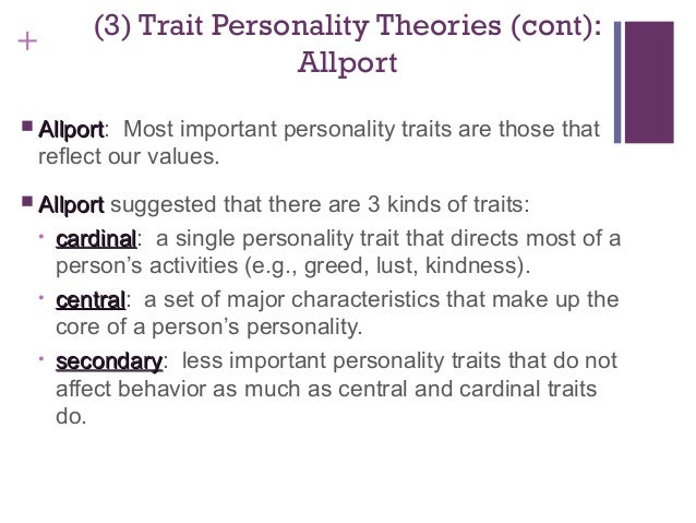 resume personality traits
