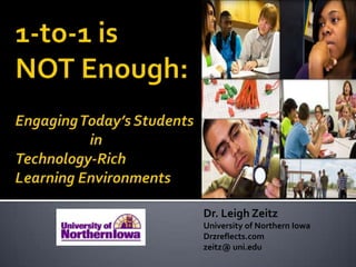 Dr. Leigh Zeitz
University of Northern Iowa
Drzreflects.com
zeitz@ uni.edu
 