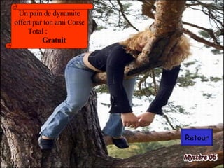 Un pain de dynamite offert par ton ami Corse Total :  Gratuit Retour 