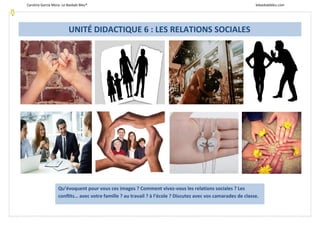 Carolina García Mora- Le Baobab Bleu® lebaobabbleu.com
Qu’évoquent pour vous ces images ? Comment vivez-vous les relations...