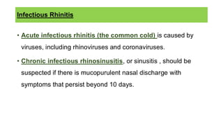 Upper respiratory tract in paediatrics Diseases | PPT