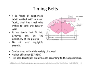 1 v and timing belt PDF