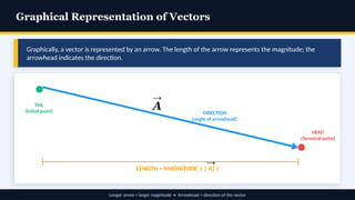 Comprehensive Guide to Scalars and Vectors in 2D Physics Motion | PPTX
