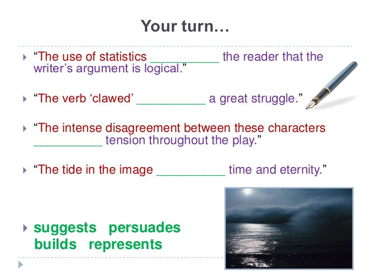 Strong verbs for essays picture