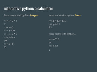 Class 1: Welcome to programming | PDF