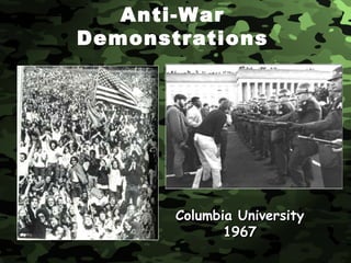 Anti-War Demonstrations Columbia University 1967 