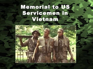 Memorial to US Servicemen in Vietnam 
