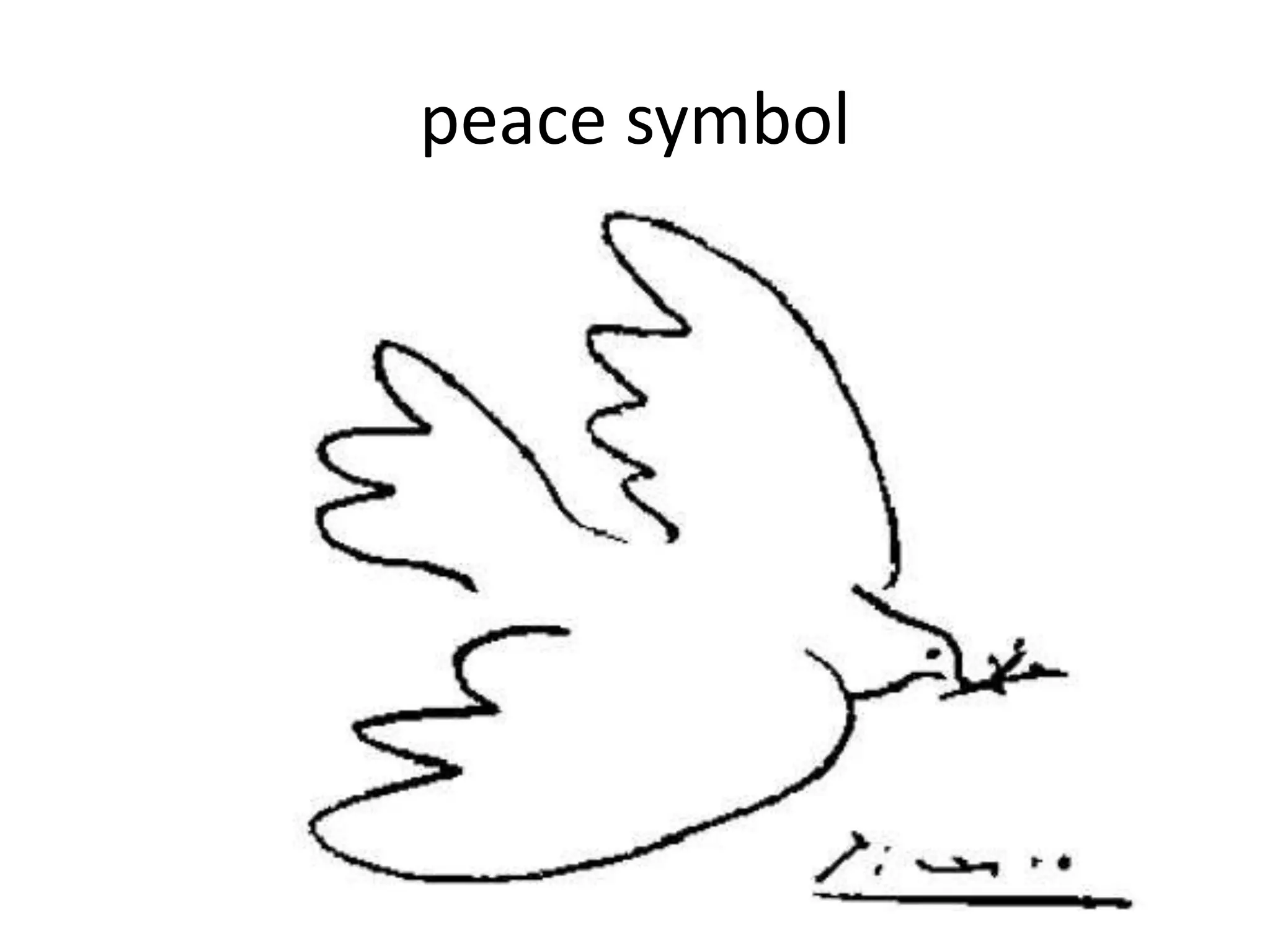 peace symbol
 