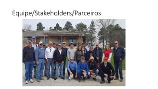Equipe/Stakeholders/Parceiros
 