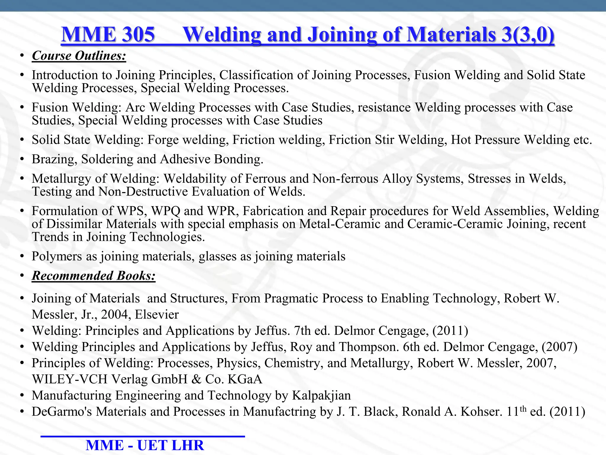 1-Welding and Joining of Materials-2023-Mid.pdfbasics of welding | PDF