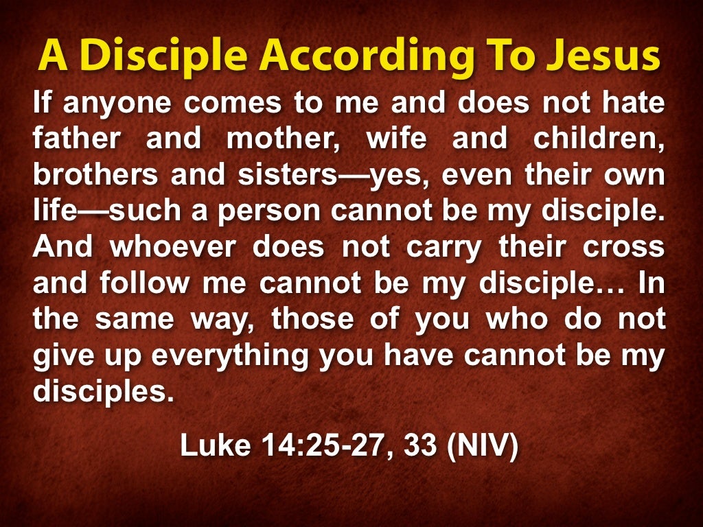 1. What Does It Mean to Be a Disciple of Jesus? PDF