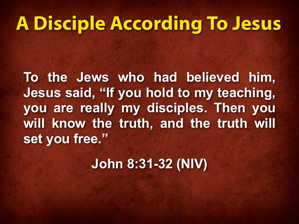 1. What Does It Mean to Be a Disciple of Jesus? PDF