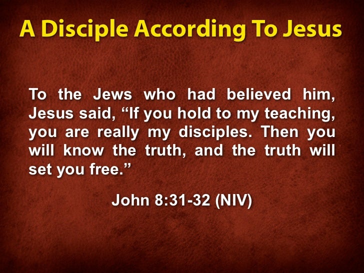 1. What Does It Mean to Be a Disciple of Jesus? PDF