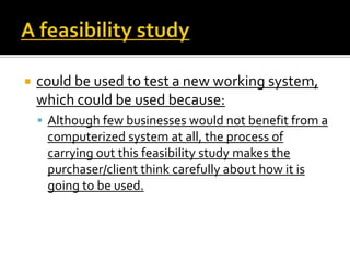 1. what is a feasibility study | PPTX