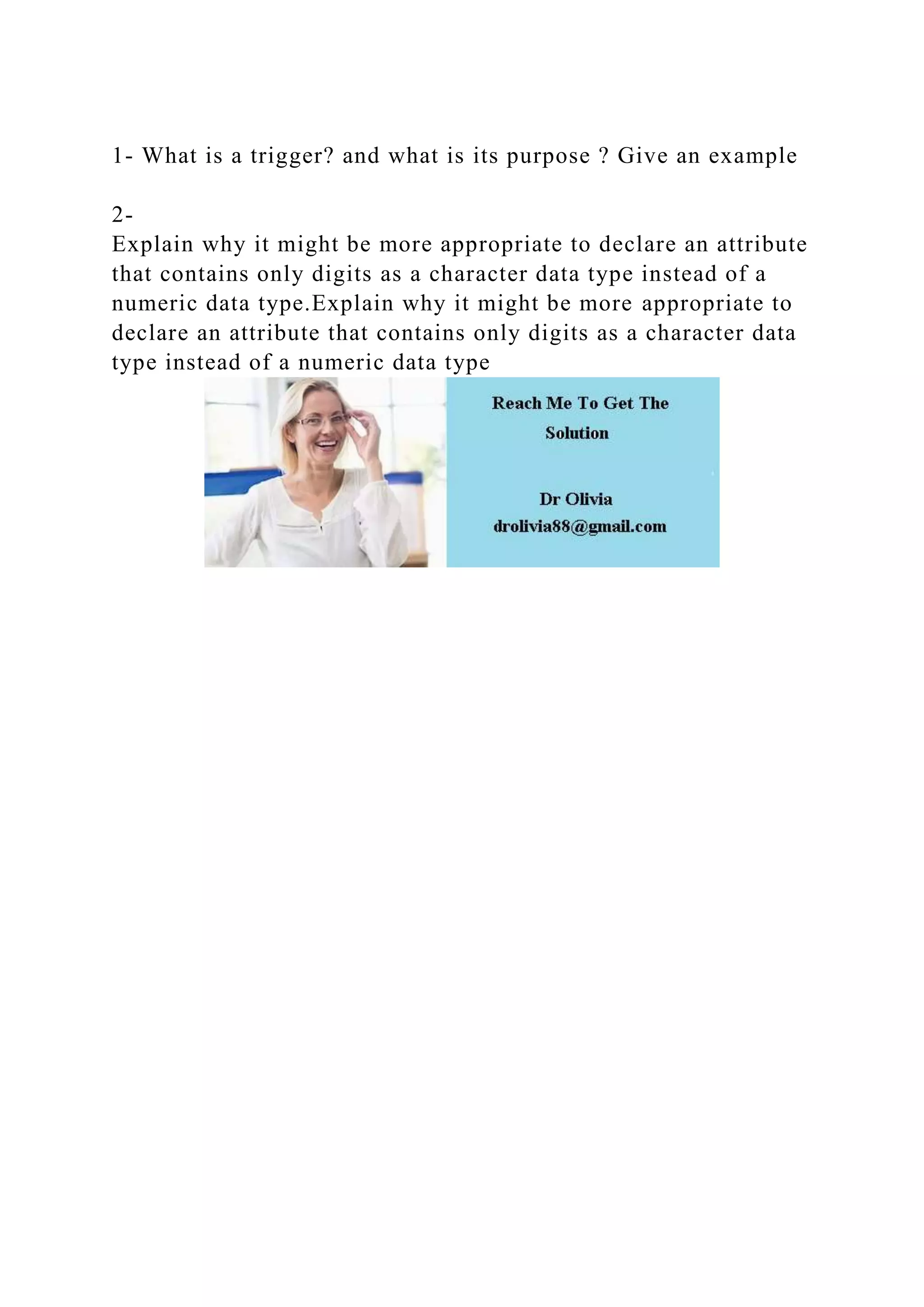 1 What is a trigger and what is its purpose Give an example2.docx