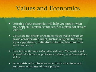 1.what is economics | PPTX