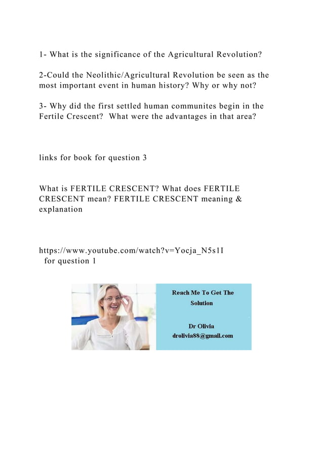 1 What is the significance of the Agricultural Revolution 2Co.docx