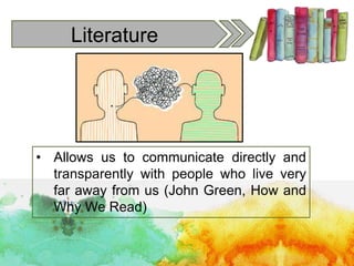 1 why read literature | PPTX