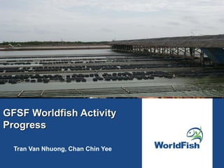 GFSF Worldfish ActivityGFSF Worldfish Activity
ProgressProgress
Tran Van Nhuong, Chan Chin Yee
 