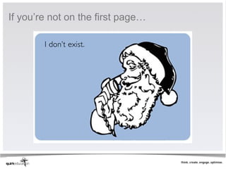If you’re not on the first page…
 