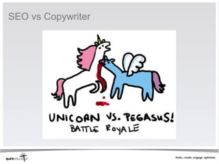 SEO vs Copywriter
 