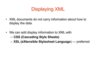 1 xml fundamentals | PPT