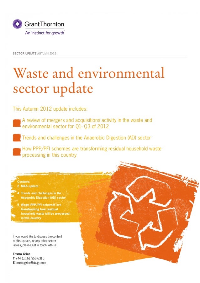 Grant Thornton Waste And Environmental Sector Update - 