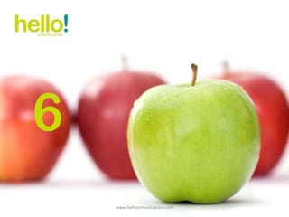 www.hellocomunicacion.com 6 