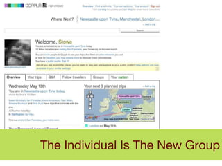 The Individual Is The New Group 