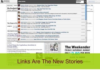 Links Are The New Stories 