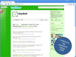 1 Artikel pro Tag „raushauen“ Dialog CRM 