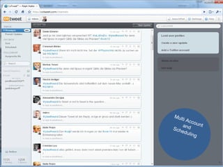 Multi Account and Scheduling 