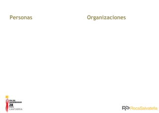P ersonas Organizaciones 